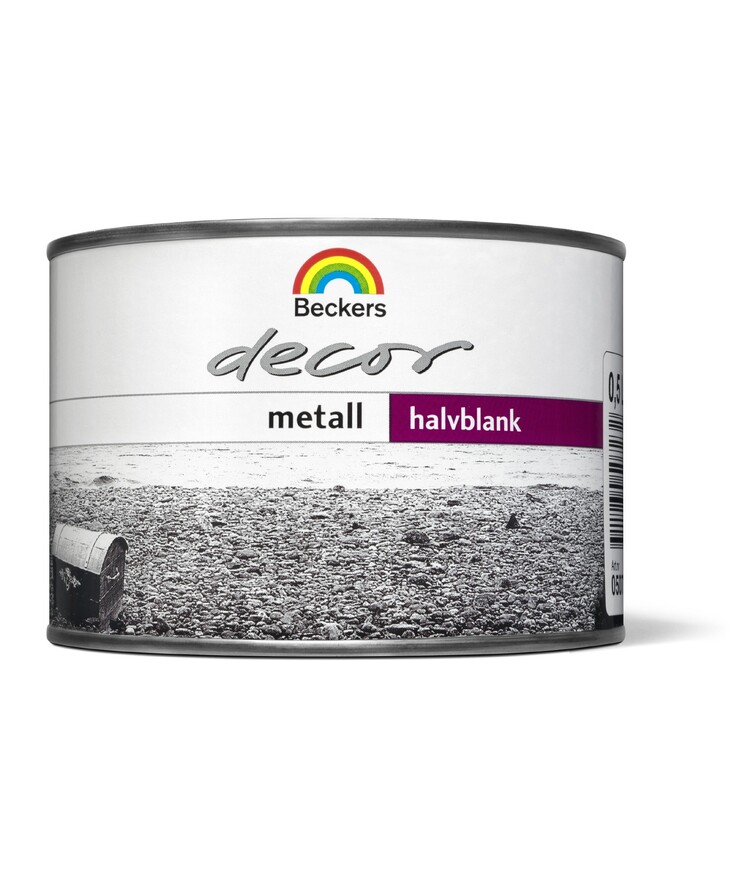 Dekorfärg decor metall guld 0,5l