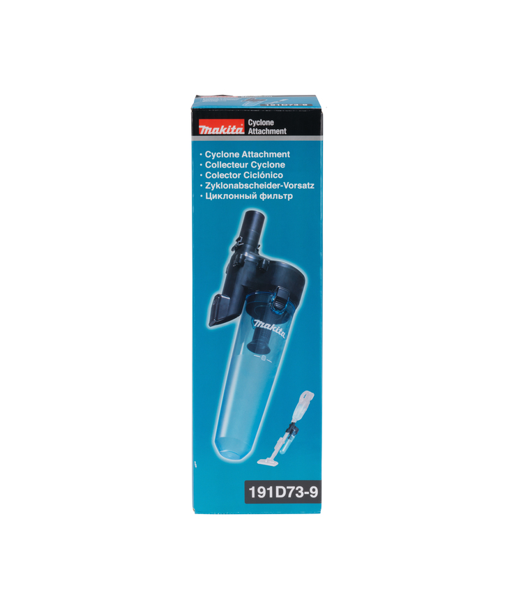 Cyklonbehållare 191d73-9 Makita låsknapp 130x100x400mm