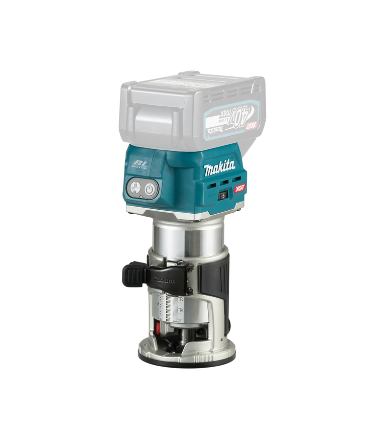Multifräs rt001gz04 makita 40v 10000-31000rpm solo 6/8mm