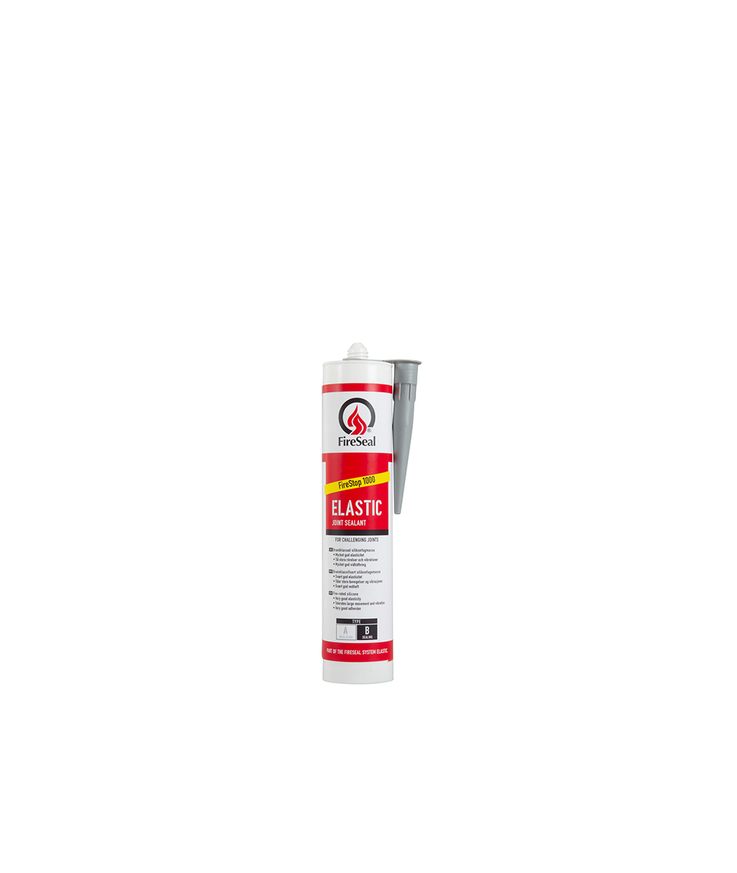 Brandfog silikon elastic1000 Grå 310ml