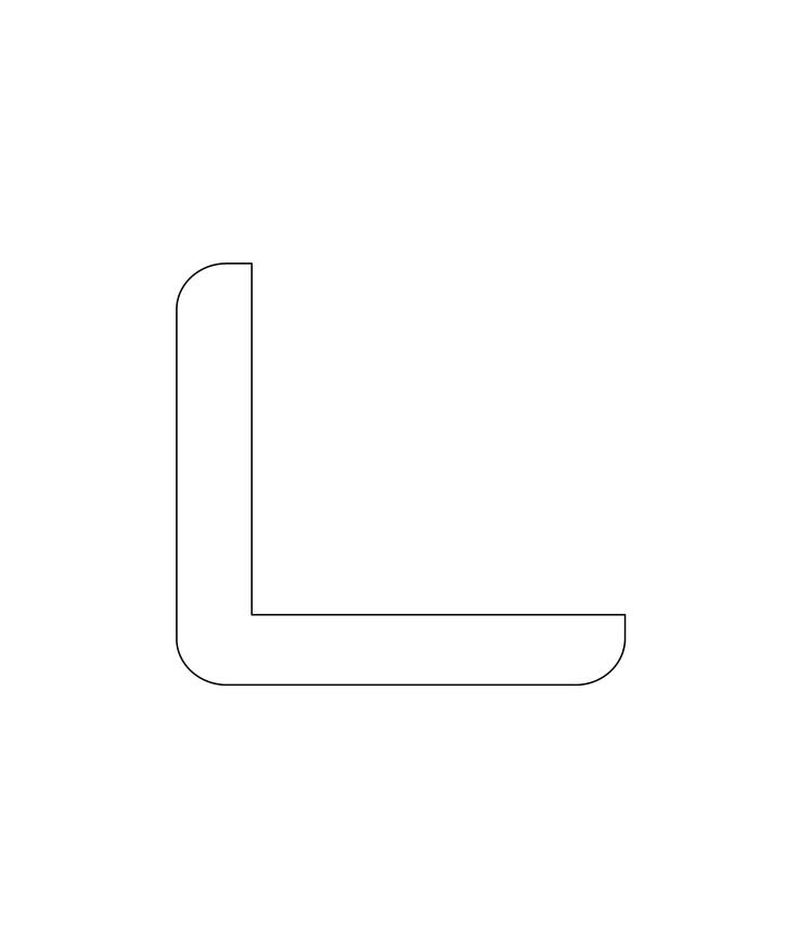 Ytterhörnlist al 27x27x2400mm