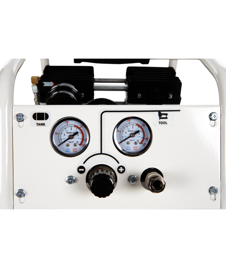 Kompressor ac10304 low noise Oljefri 9 bar 4l 103l/min