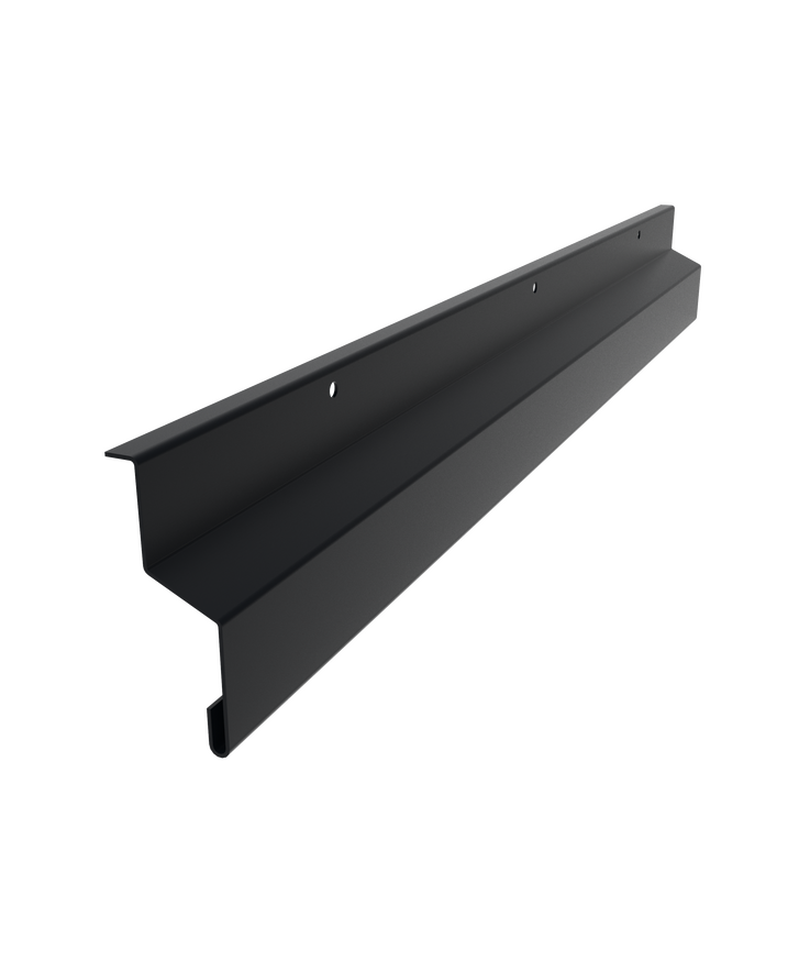 Tröskelbleck trbl svart 015 10x1500mm