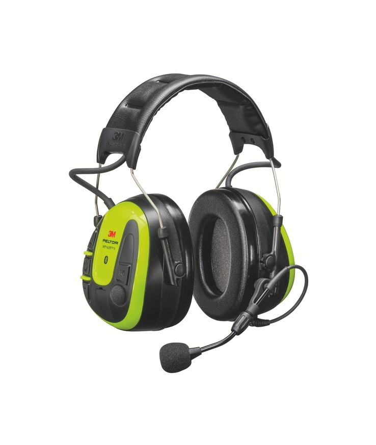 Hörselkåpa mrx21a4ws6 peltor Ws alert x gula hjässbygel app