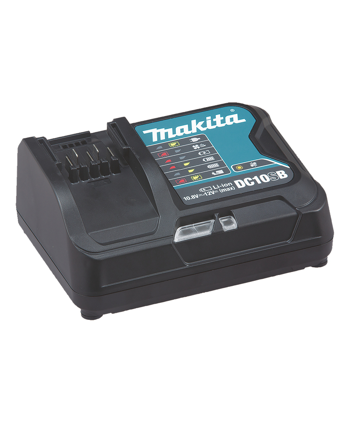 Laddare 197363-4 makita 12v Dc10sb 1-port 2,0ah-30min
