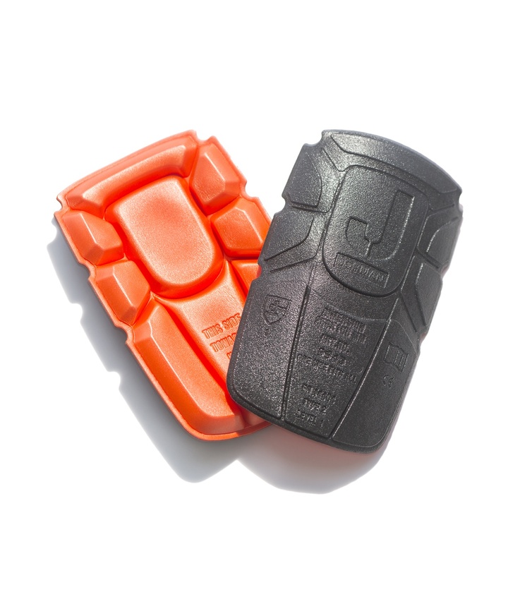 Knäskydd 9943 orange/svart One size