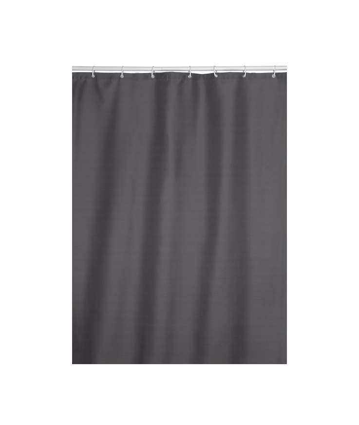 Duschdraperi camelia grå 200x180cm