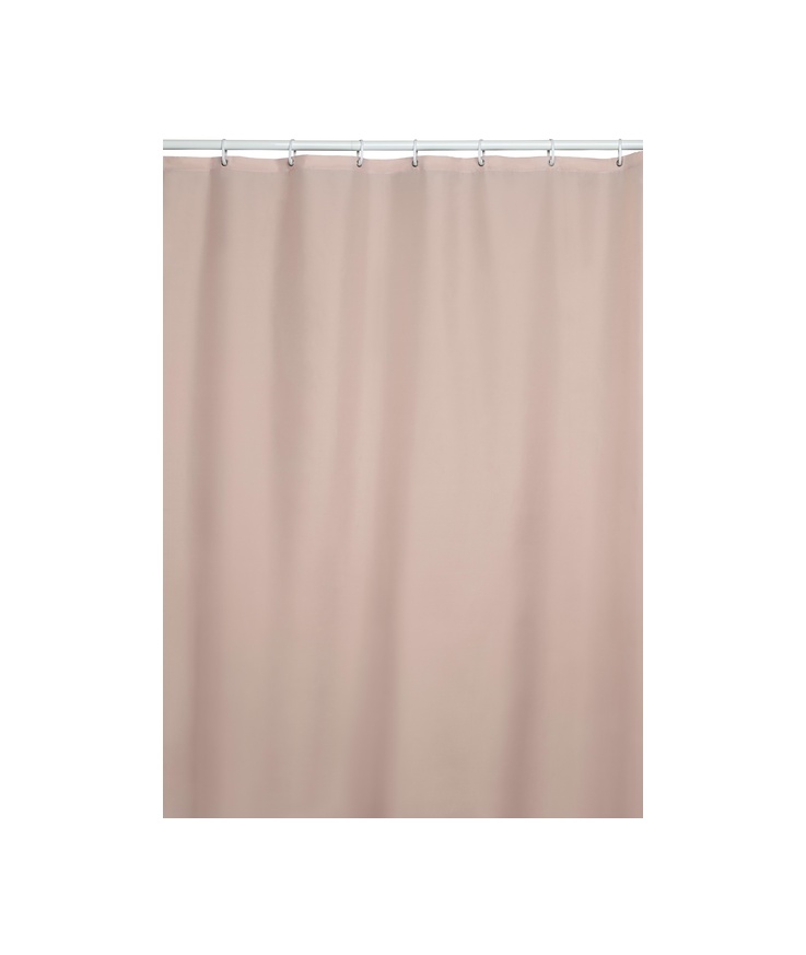 Duschdraperi camelia sand 200x180cm