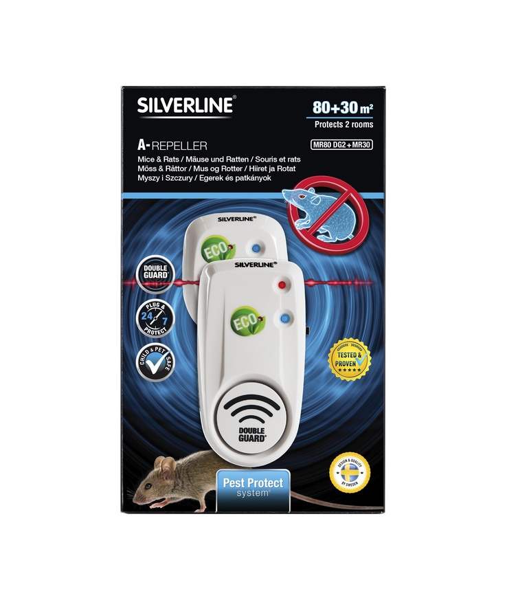 Avskräckare mus&råtta mr50 Silverline