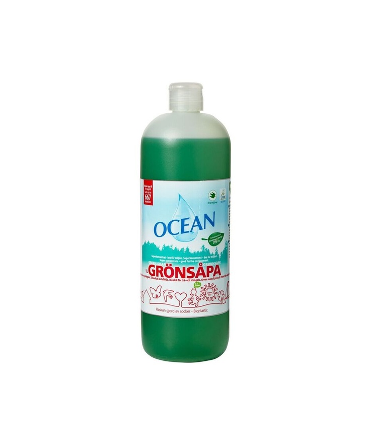 Grönsåpa ocean