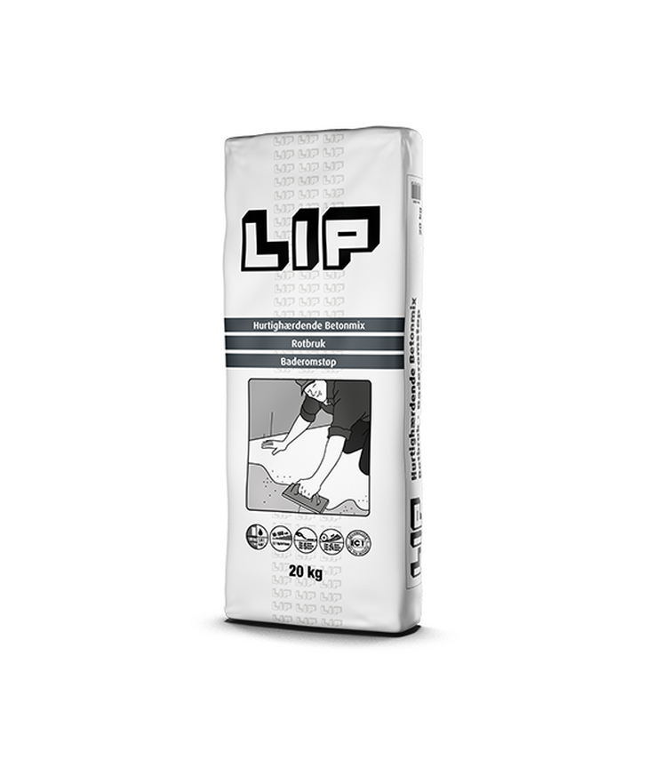 Slipsats lip rotbruk 20kg