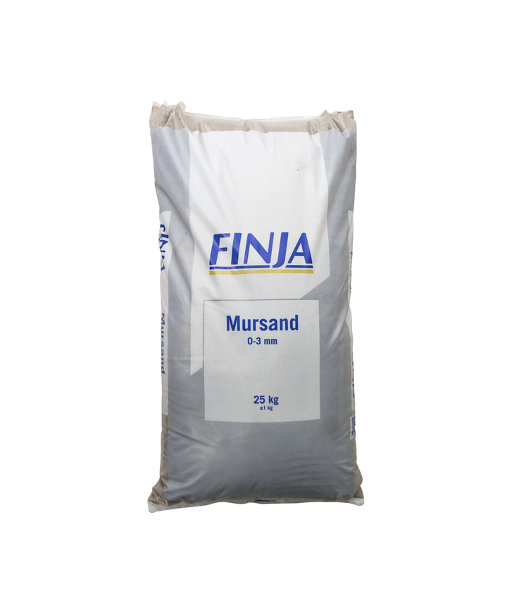 Mursand 0-3mm 25kg