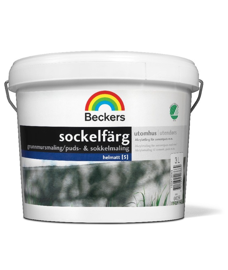 Sockelfärg bas c 0,9l