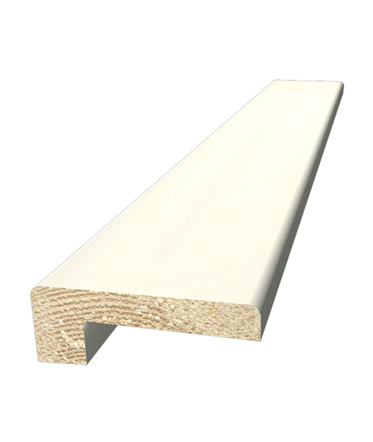 Klackfoder profil 075 vit S 0502-y 21x56x2200mm