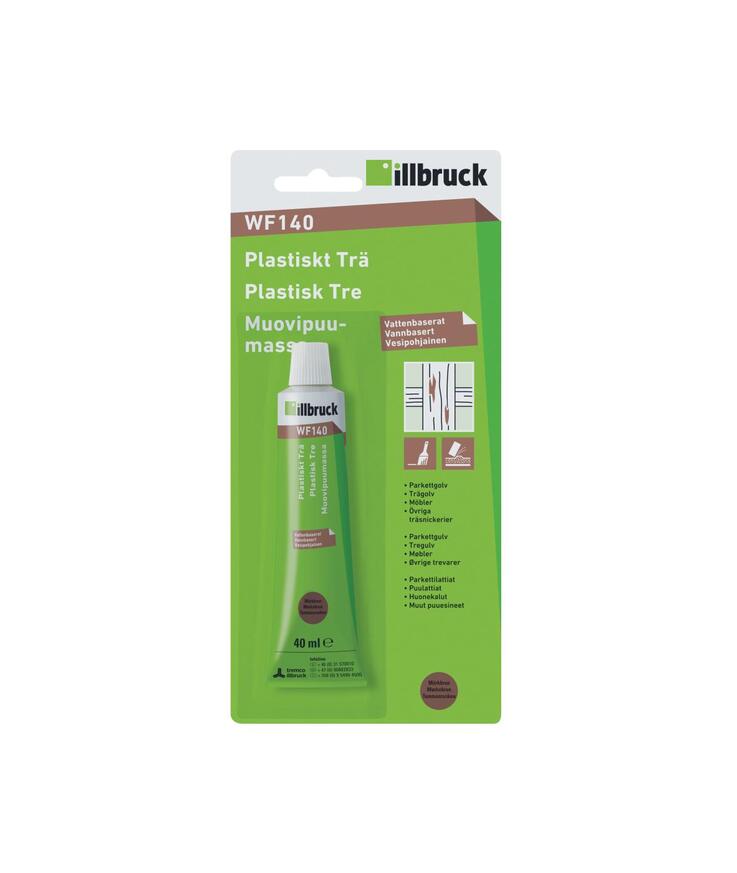 Plastiskt trä wf140 mörkbrun 40ml