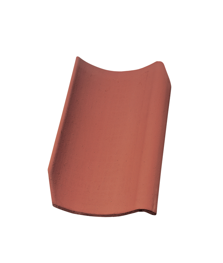 Taktegel höjslev 1-kupigt Rt806 ofalsad lille dansk röd