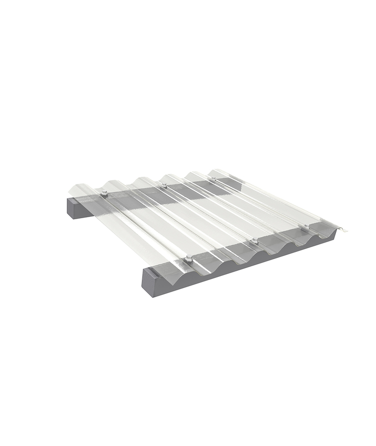 Takplast halleplattan Transparent 4500x1140mm