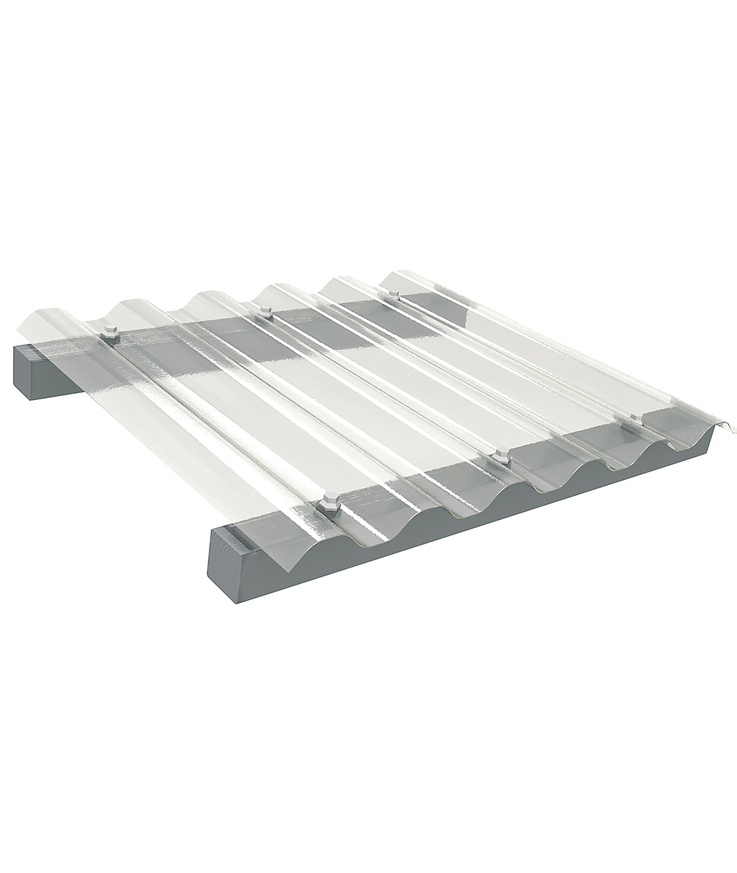 Takplast halleplattan Transparent 4500x1140mm