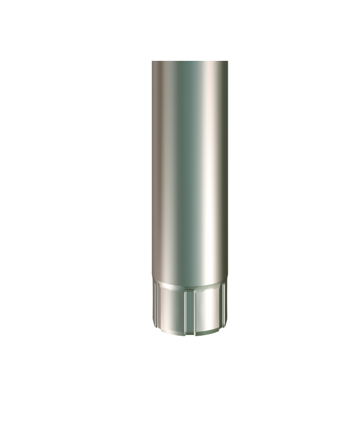 Stuprör sror krympt en ände Svart 015 87x2500mm