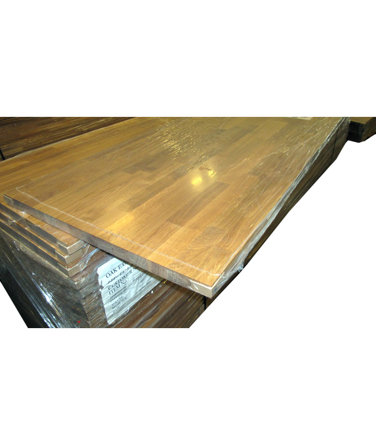 Bänkskiva ek b/c massiv postf Grundoljad 30x3020x635mm