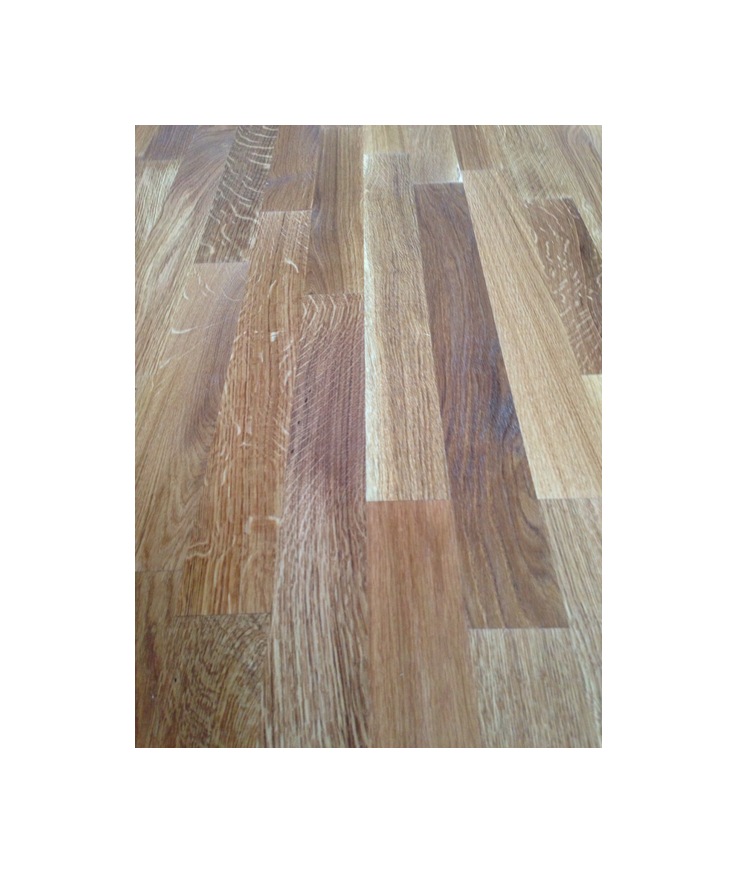 Bänkskiva ek b/c massiv postf Grundoljad 30x3020x635mm