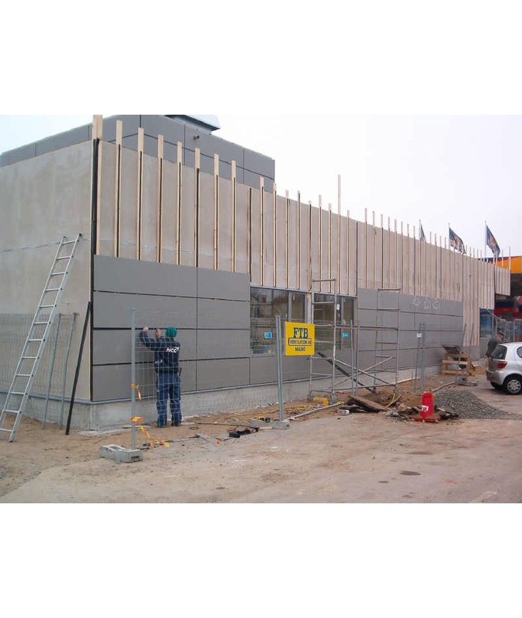 Vindskyddsskiva swisspearl Windstopper ext 4,5x900x2700