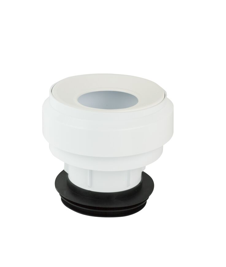 Wc-stos rak t pvc pp ma rör Muff&slätända 118mm 2316848