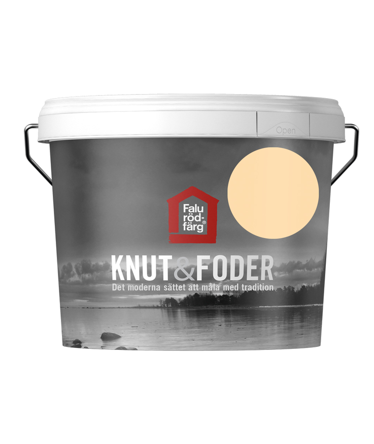 Falu rödfärg knut&foder gul 3l