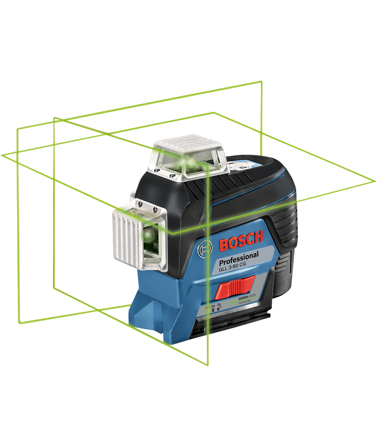 Cirkellaser gll 3-80cg solo L-boxx