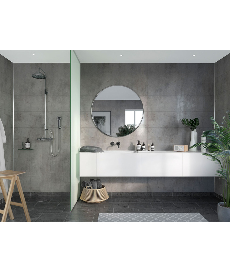 Väggskiva fibo 8053-m6030 stn Lentini grey 10x620x2400mm