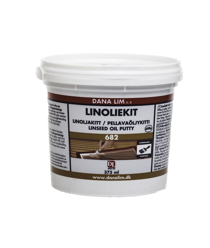 Fönsterkitt linoljekitt 682 Natur 375ml