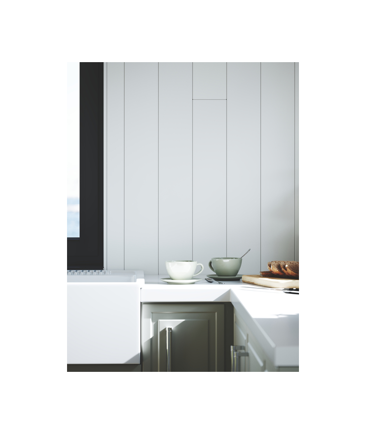 Panel slätspont putsad målad Vit s0502-y 8% 15x118x2400