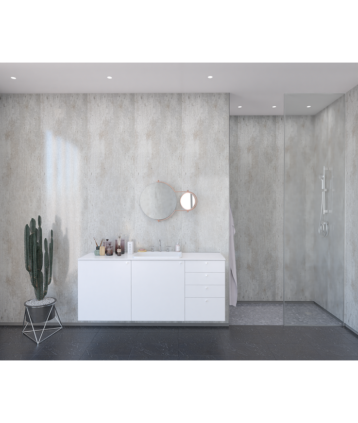 Väggskiva fibo 2204-l00 s Cracked cement 10x620x3020mm