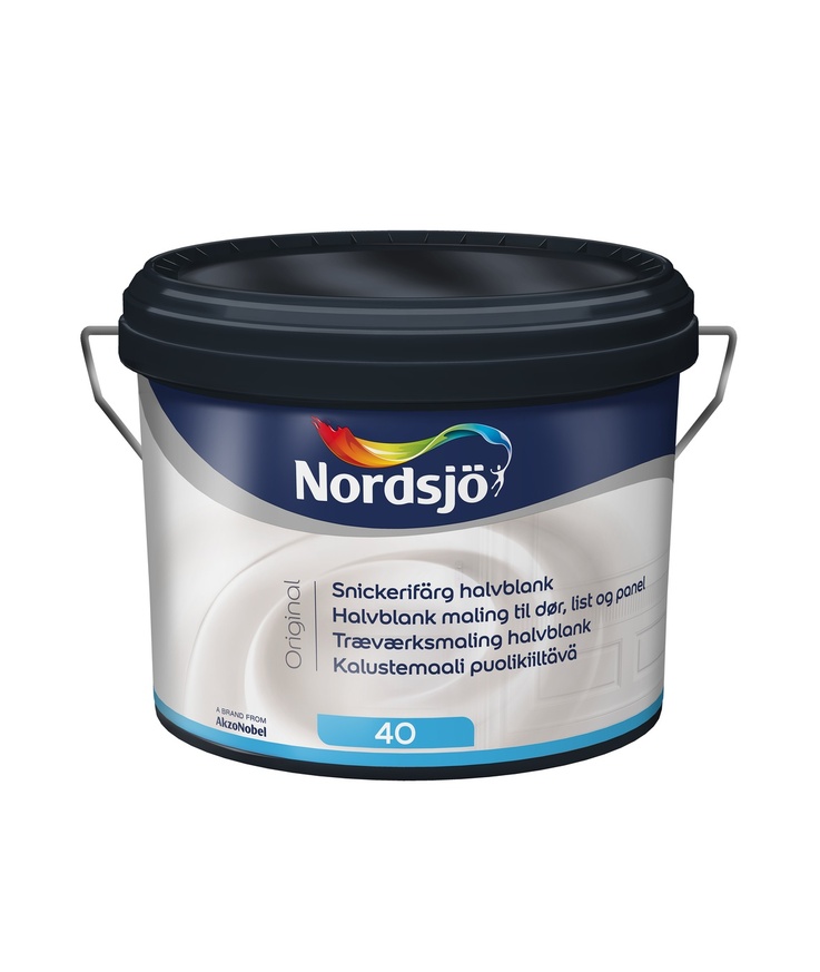 Snickerifärg nordsjö original Halvblank bc inomhus