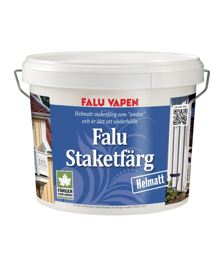 Staketfärg falu vapen vit