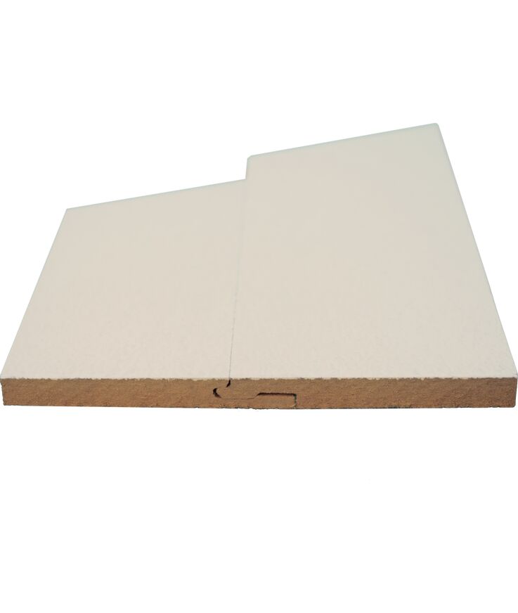 Väggpanel proffsvägg huntonit Grundmålad vit 11x620x2420