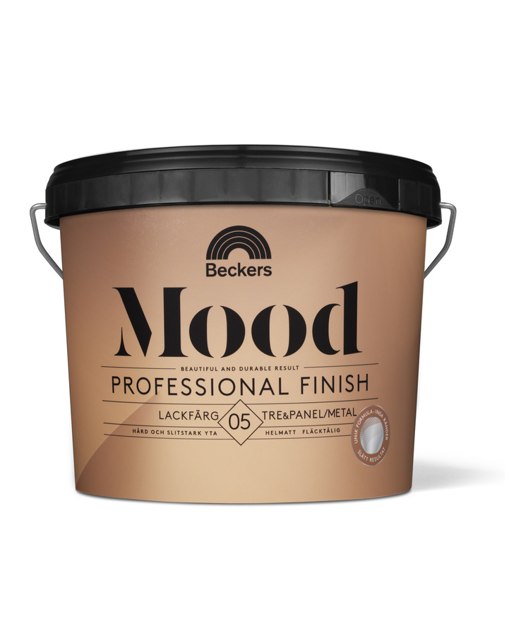 Lackfärg 5 mood pro finish Helmatt bas c 2,7l