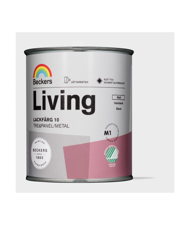 Lackfärg living matt bas c 0,675l