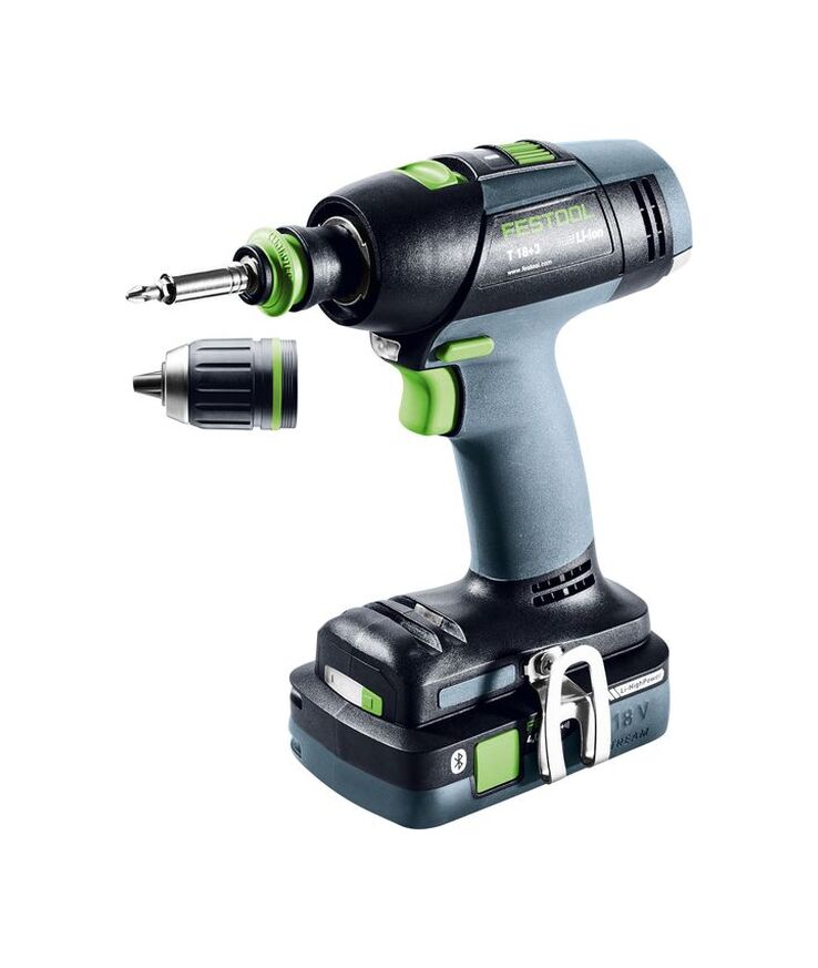 Skruvdragare Festool T 18+3 HPC 4 I-Plus
