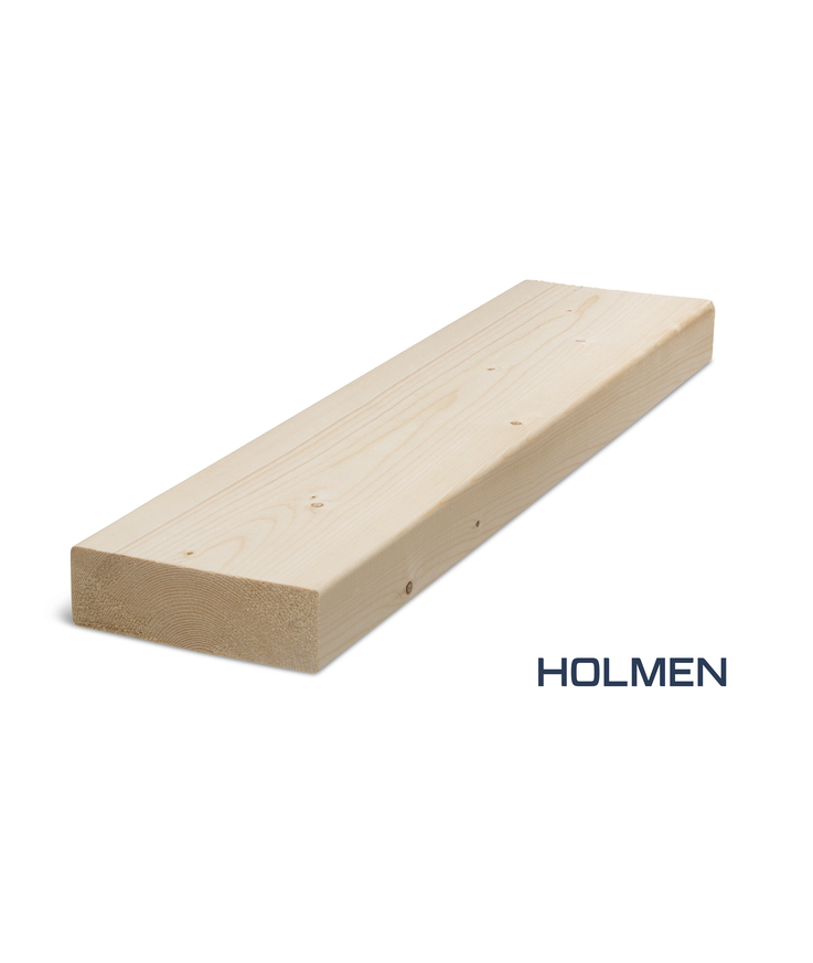 Byggregel c24 fingerskarvad Gran 45x145 8m