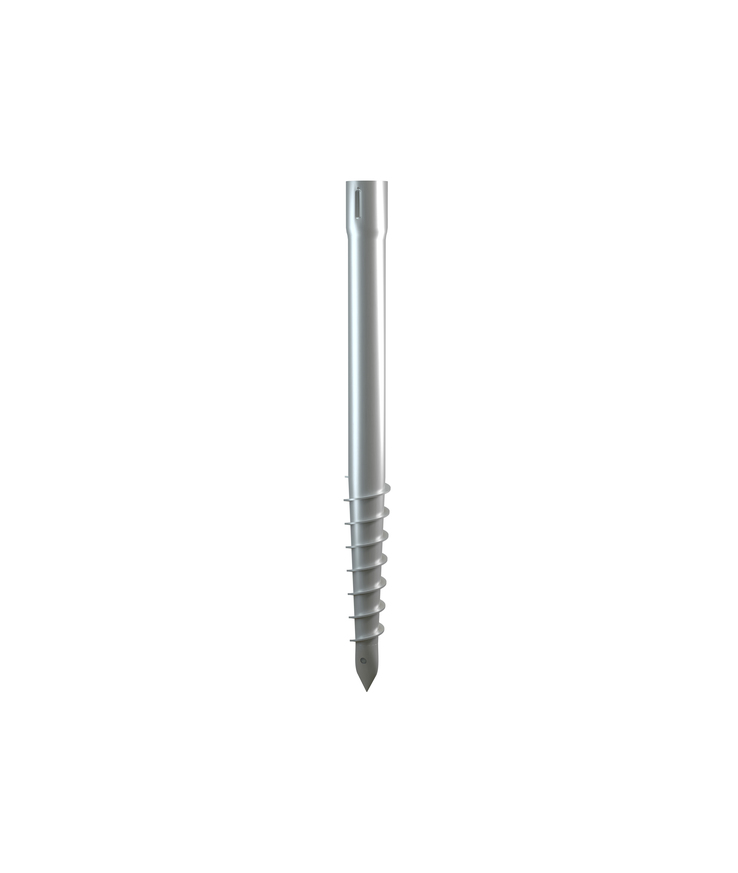Markskruv stavrex påbyggbar Skruvspets d65mm 900mm