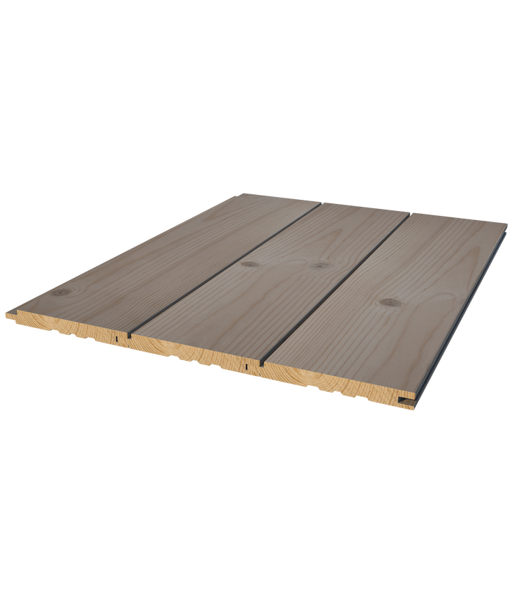 Panel stilla gärdsgårdsgrå Bets furu 13x120x4200 8st