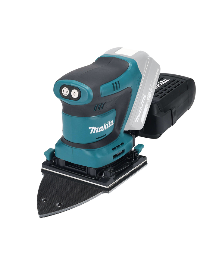 Planslip dbo480z makita solo 3 olika slipplattor 18v