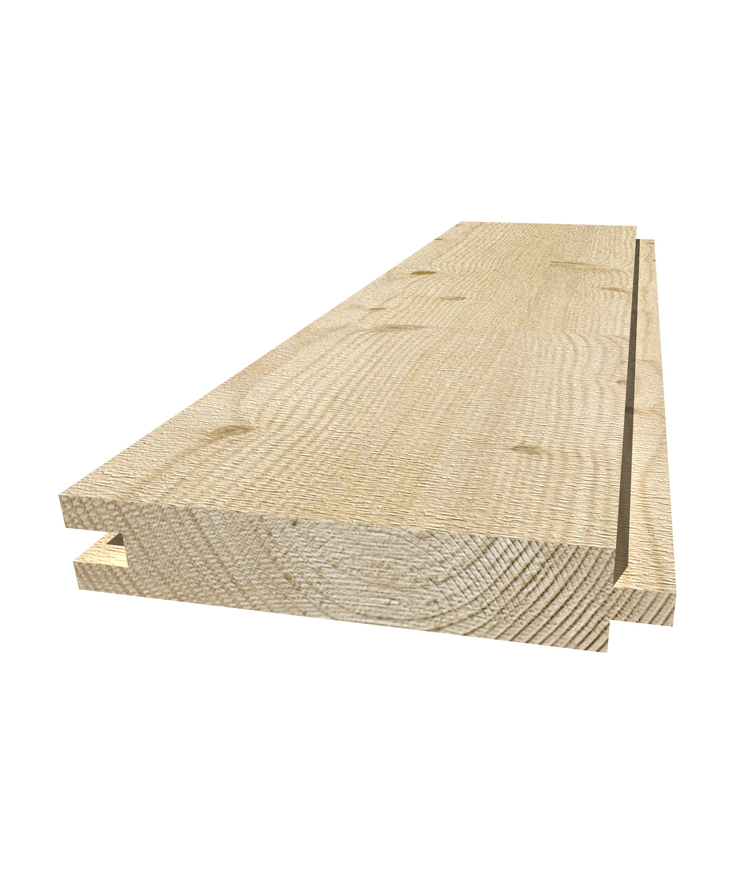 Ytterpanel spont g4-2 gran 22x145
