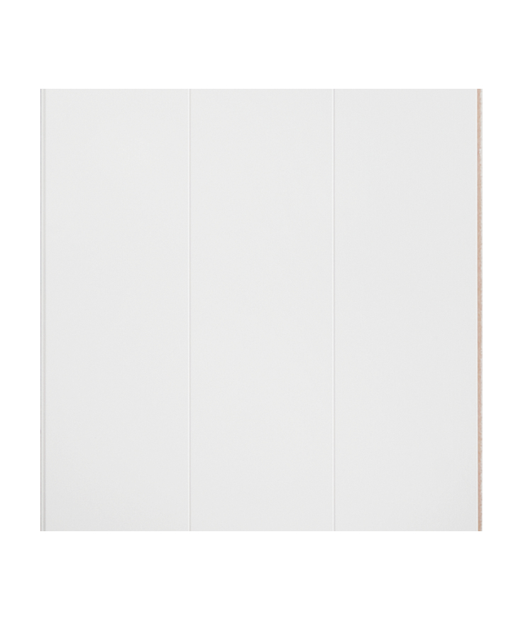 Väggpanel huntonit rollmålad Fas 3 bord vit 11x620x2390