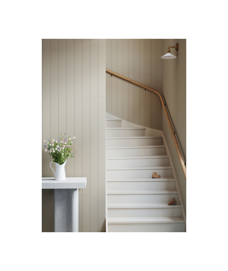 Panel slätspont putsad målad Beige s3010-y20r 15x118x4800