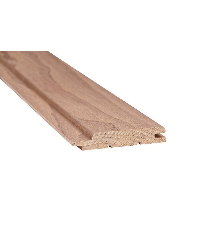 Bastupanel värmebehandlad asp 15x90x2700mm 6st