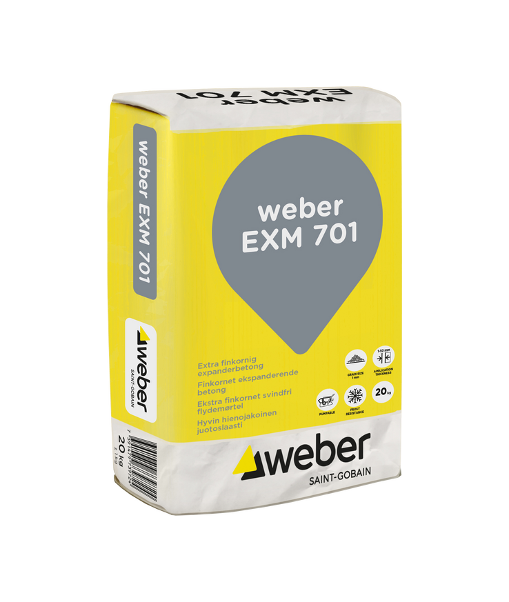 Expanderbruk exm 701 20kg