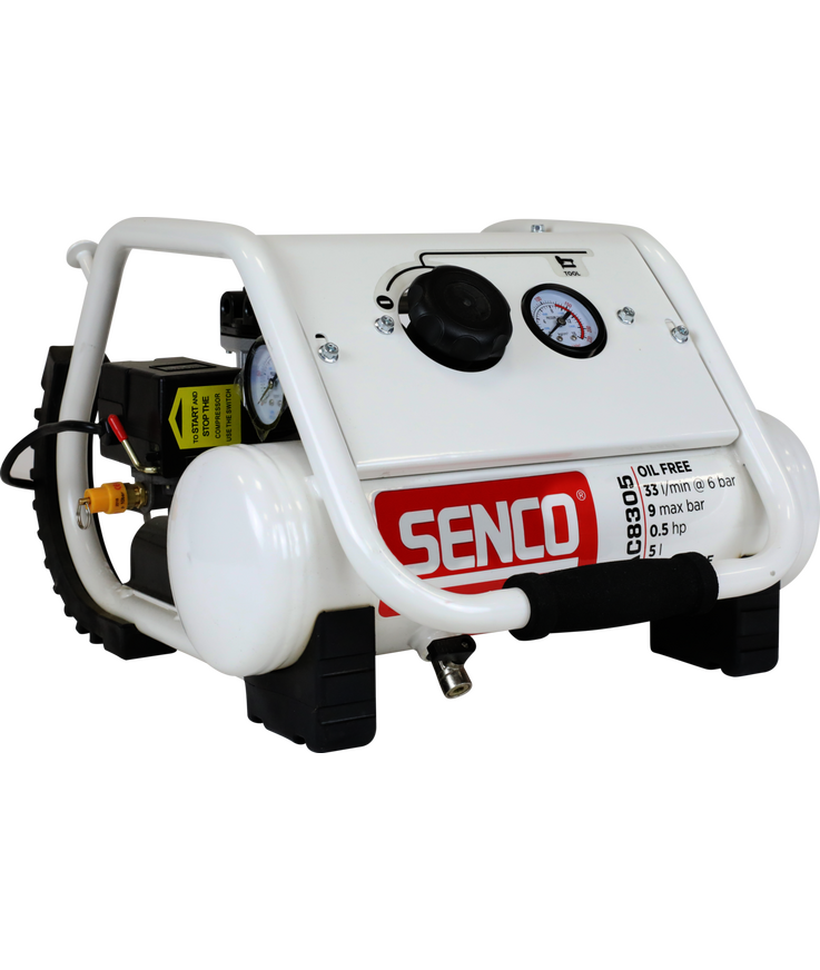 Kompressor ac8305 low noise Oljefri 9 bar 5l 83l/min