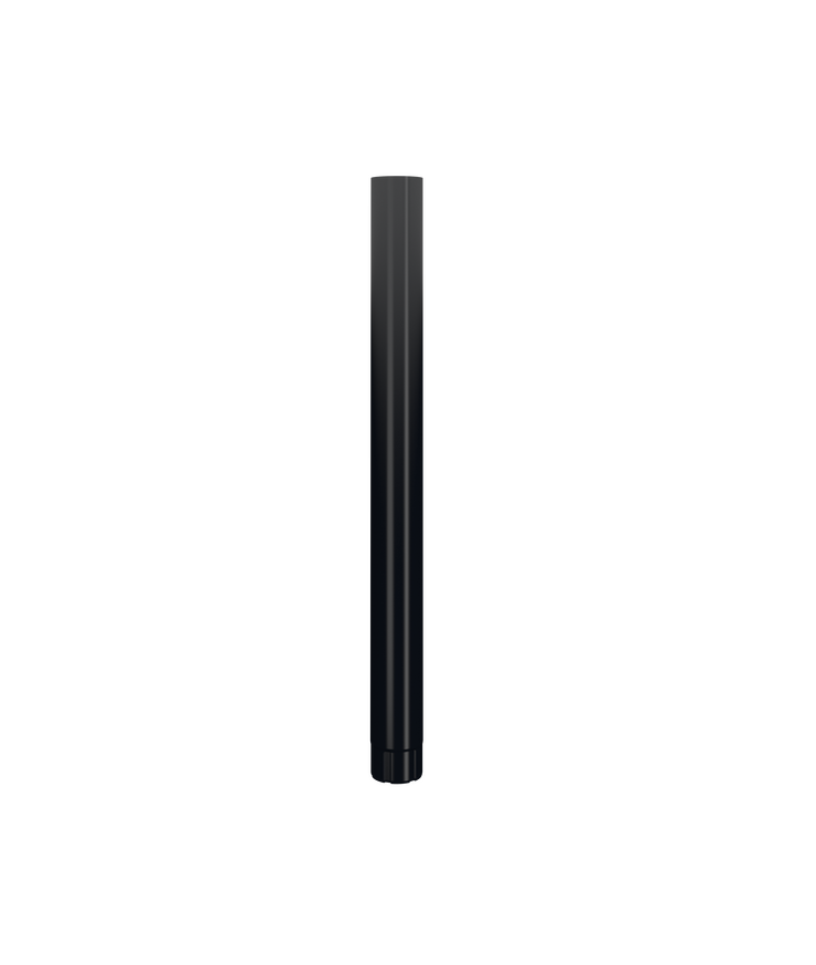 Stuprör sror krympt en ände Svart 015 87x2500mm